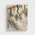 Olive Orchard After Rain — stretched canvas preview, portrait 16 × 20 in representative size.
